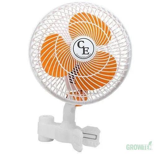 Фото Вентилятор для обдува Cornwall Electronics 20 Вт 2 Speed Clip Oscillating Fan, вентиляция для гроубокса