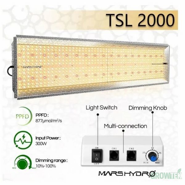 LED лампа Mars TSL-2000 Full Spectrum