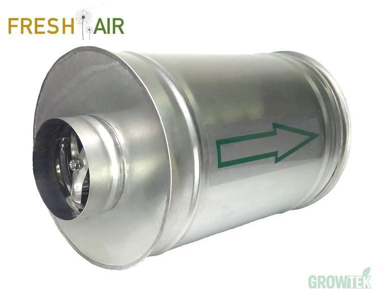 Фото Фильтр угольный Fresh Air П 125 мм (160/240 м3/ч), вентиляция для гроубокса