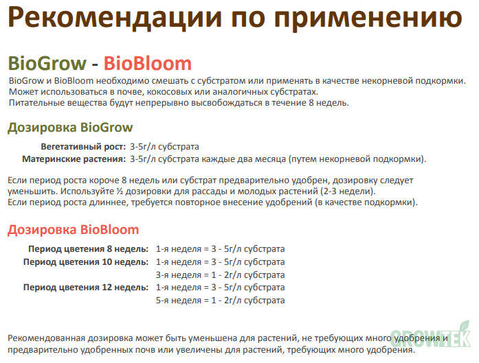 Фото Powder feeding BioBloom 50 г